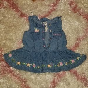 Guess denim tank top